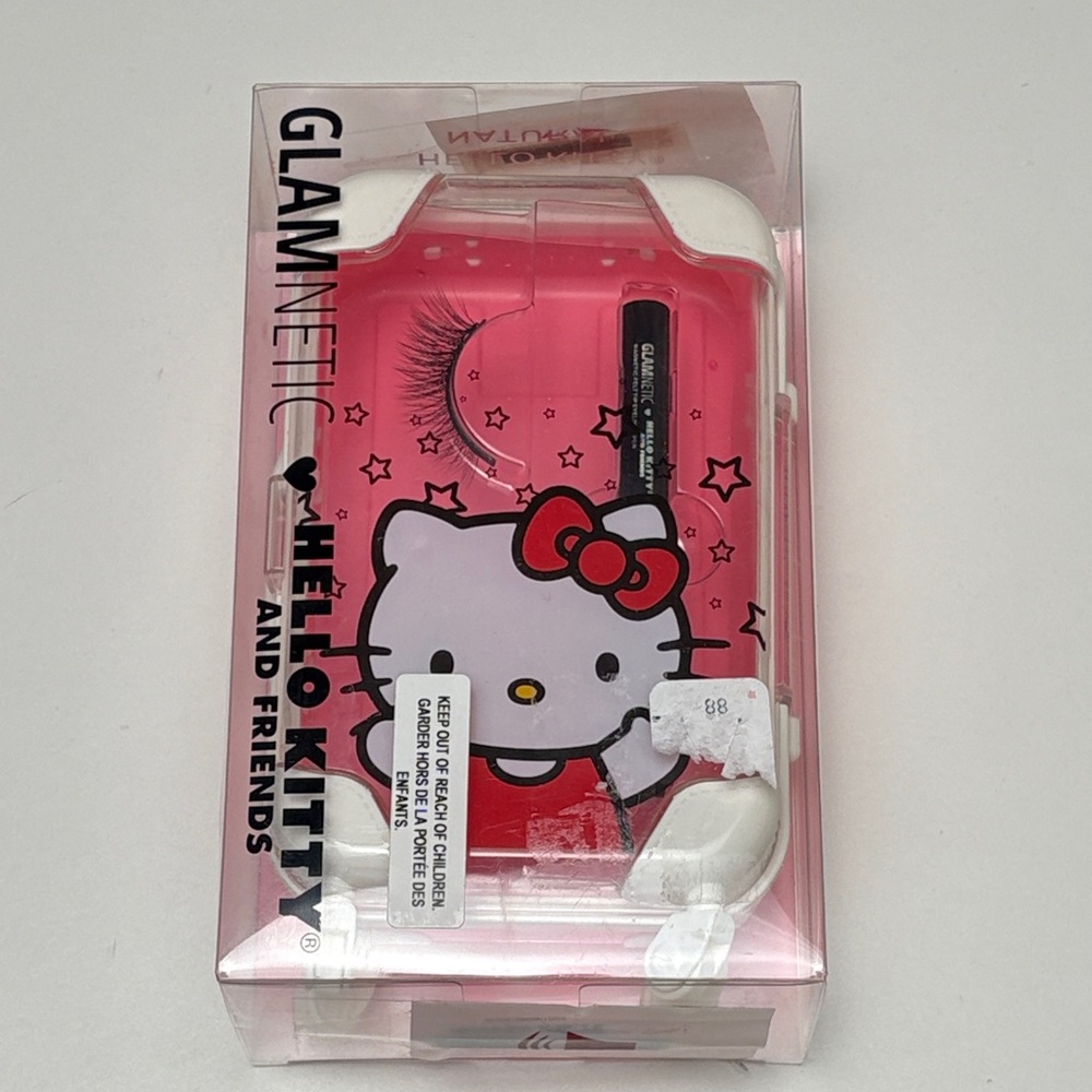 Glamnetic x Hello Kitty Lashes + Magnetic Liner- Natural False Eyelashes NWT NEW
